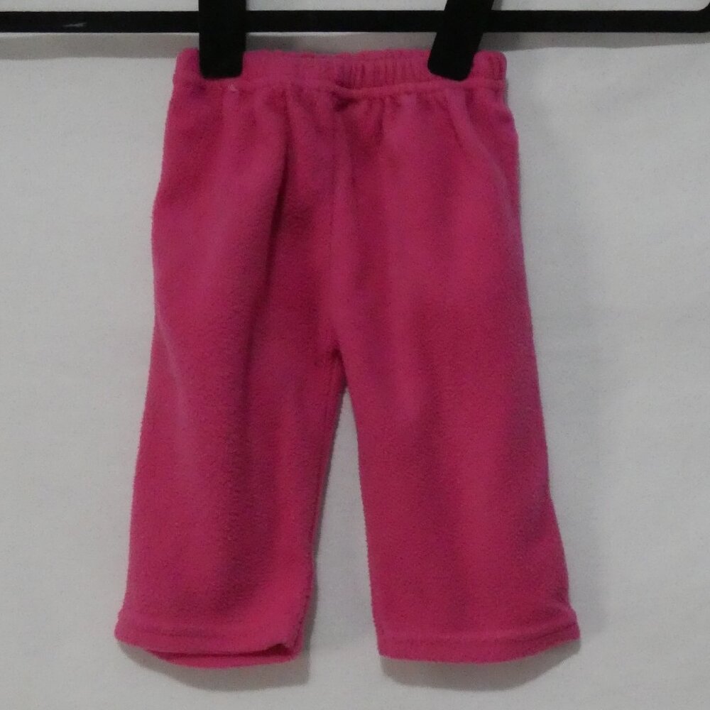 Unbranded | 6-9 months | Pink Fleece Pants | Elastic Waistband